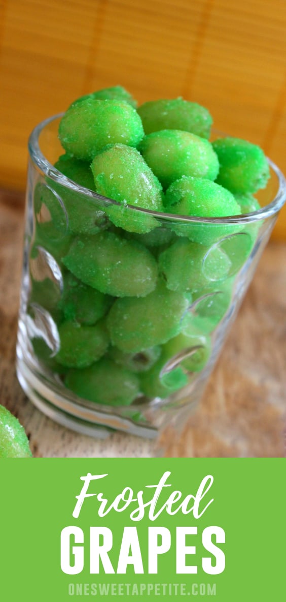 How to make Frosted Grapes - A fun treat!