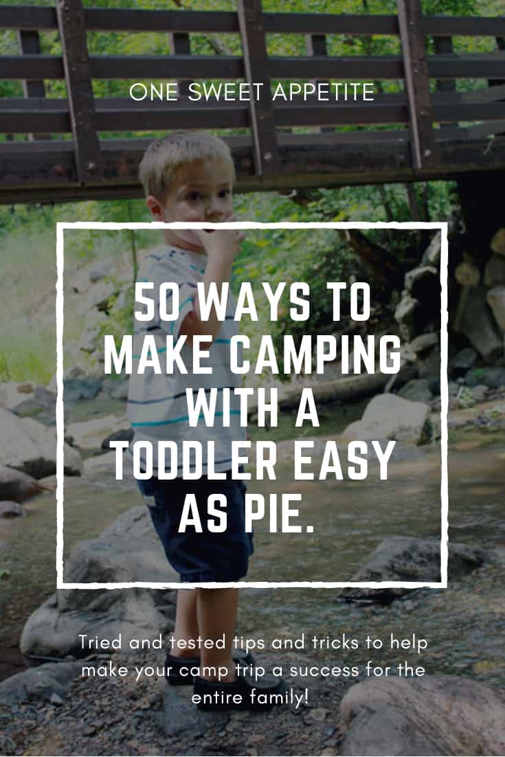 50 Tips For Camping With Toddlers