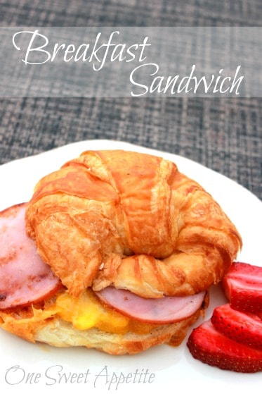 Easy To Make Camping Breakfast Sandwich Recipe - One Sweet Appetite