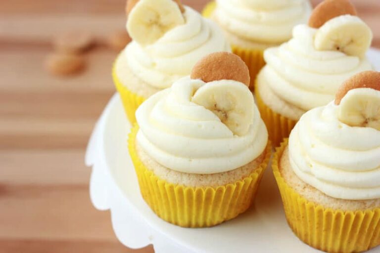Banana Cream Pie Cupcake Recipe