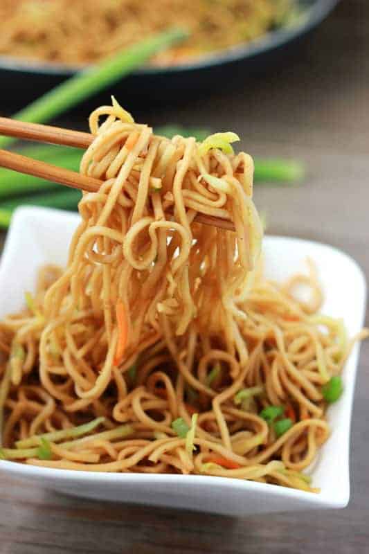 Vegetable Lo Mein Recipe