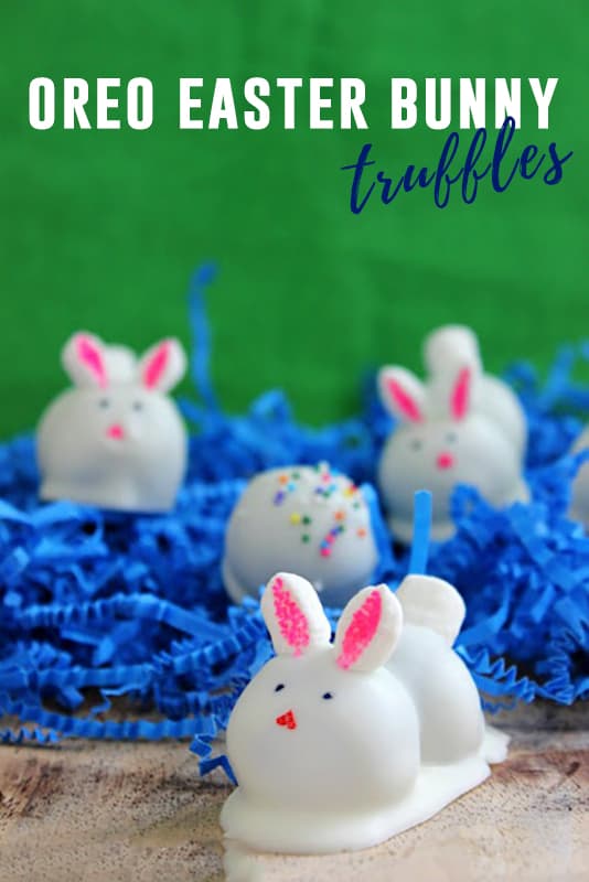 These Oreo bunny truffles are a fun and festive way to celebrate Easter! Made with Oreo cookies, cream cheese, and white chocolate - It is the perfect Easter dessert recipe! These Oreo bunny truffles are a fun and festive way to celebrate Easter! Made with Oreo cookies, cream cheese, and white chocolate - It is the perfect Easter dessert recipe!