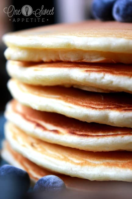 Coconut Blueberry Pancakes