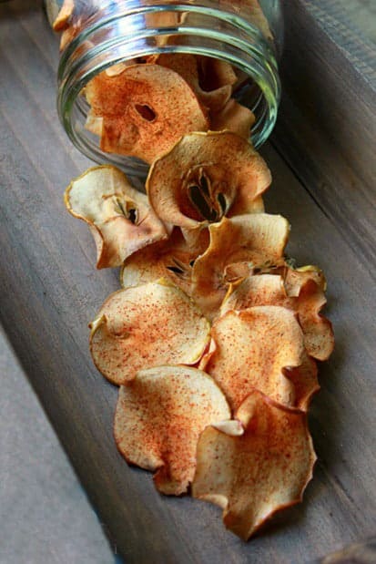 Baked Cinnamon Sugar Apple Chips