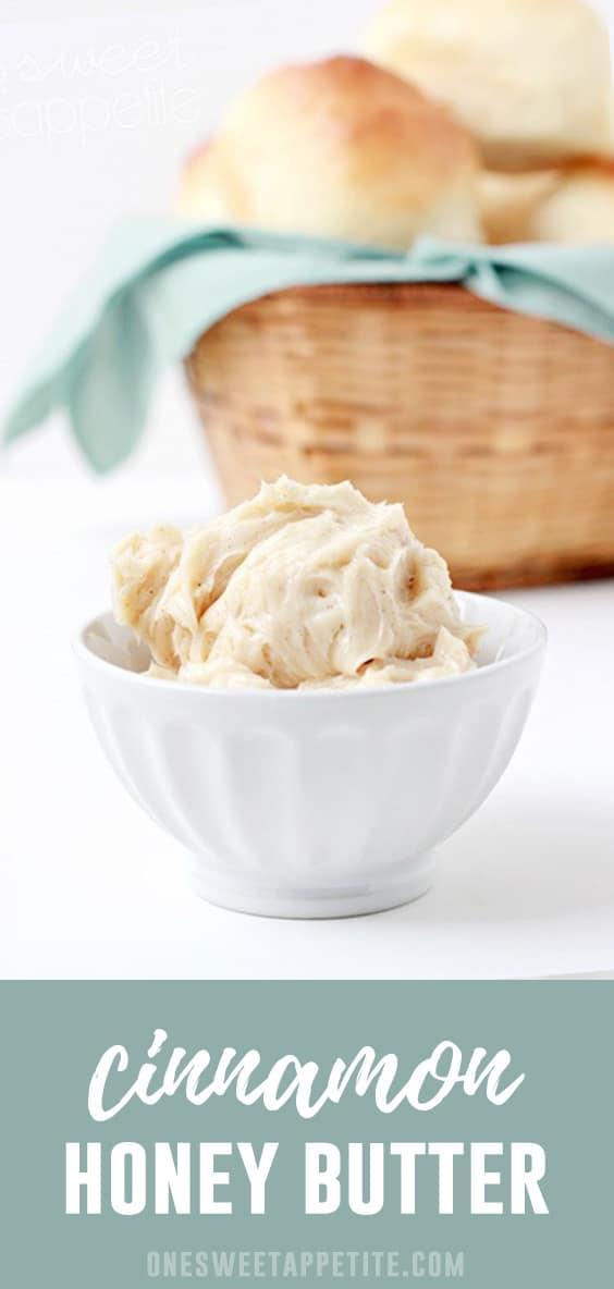 Cinnamon Honey Butter. This easy recipe combines butter, honey, and cinnamon giving you the perfect sweet spread in under 5 minutes! Cinnamon Honey Butter. This easy recipe combines butter, honey, and cinnamon giving you the perfect sweet spread in under 5 minutes!