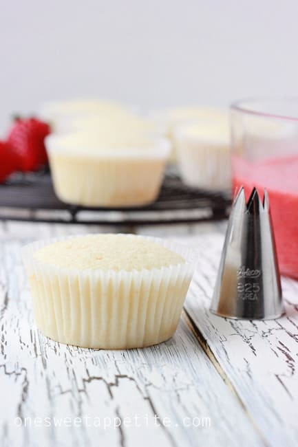 How to fill a cupcake supplies