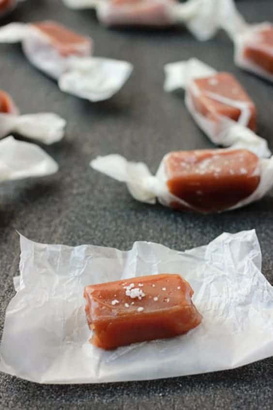 How to make salted caramels
