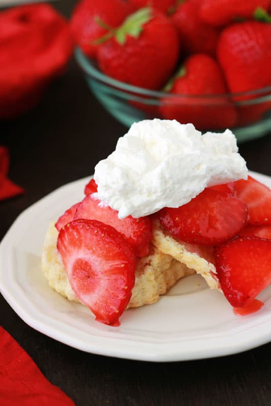 Strawberry Shortcake Recipe- Made From Scratch!