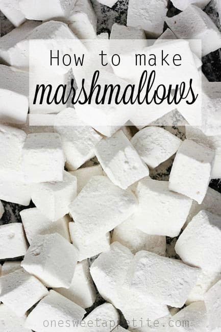 Easy Homemade Marshmallow Recipe - One Sweet Appetite