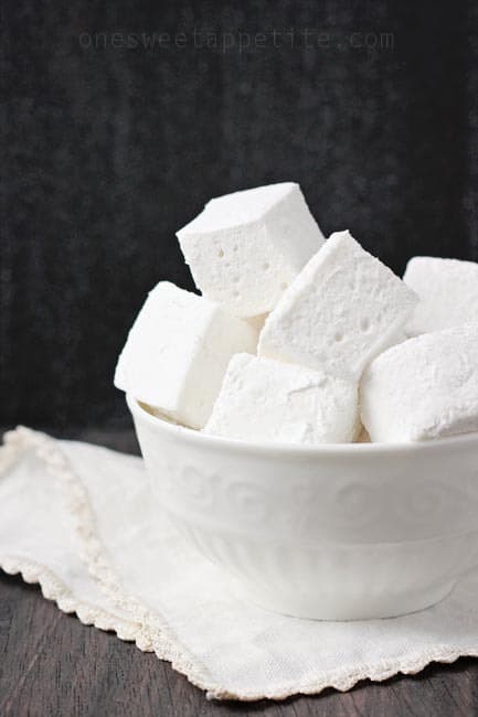 Marshmallows made from scratch