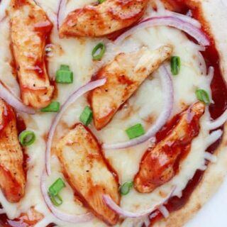 BBQ Chicken Flatbread Pizza