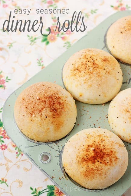 easy seasoned dinner rolls