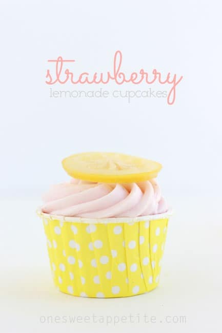 strawberry lemonade cupcake recipe