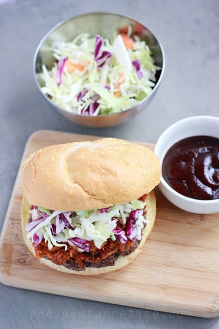 pork slaw burgers