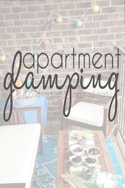 apartment glamping with world market