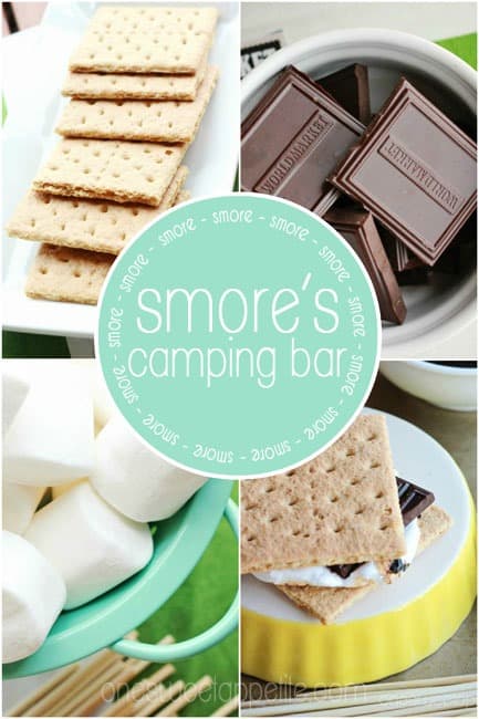 smores bar camping