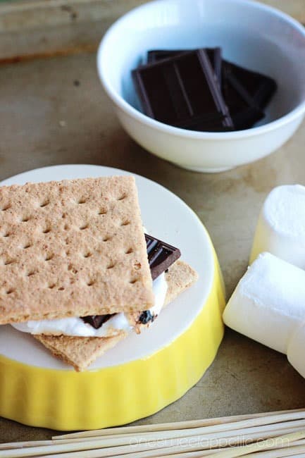 smores bar smores