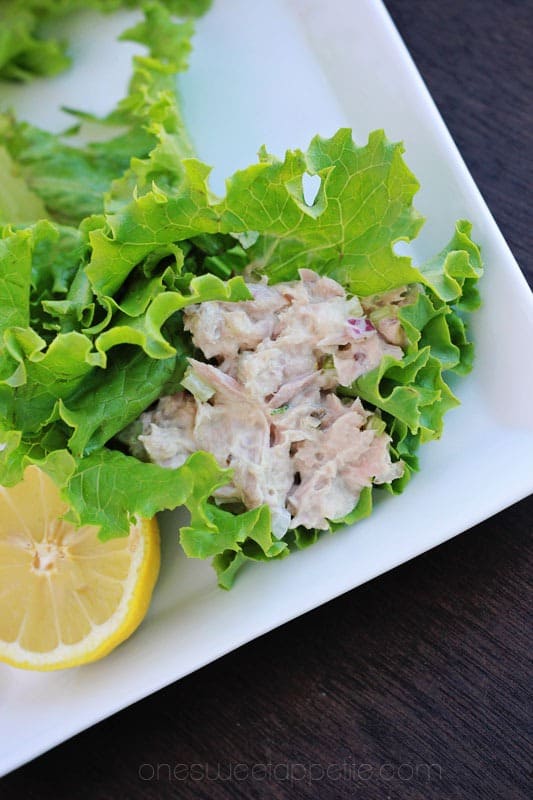 Perfect Tuna Salad wrap