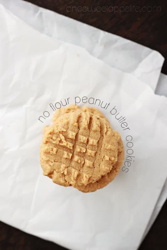 flourless peanut butter cookies