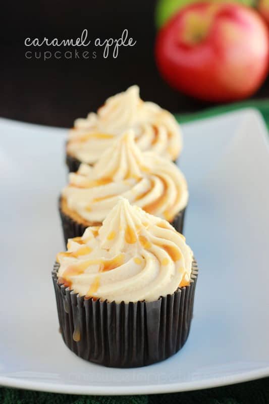caramel apple cupcake recipe