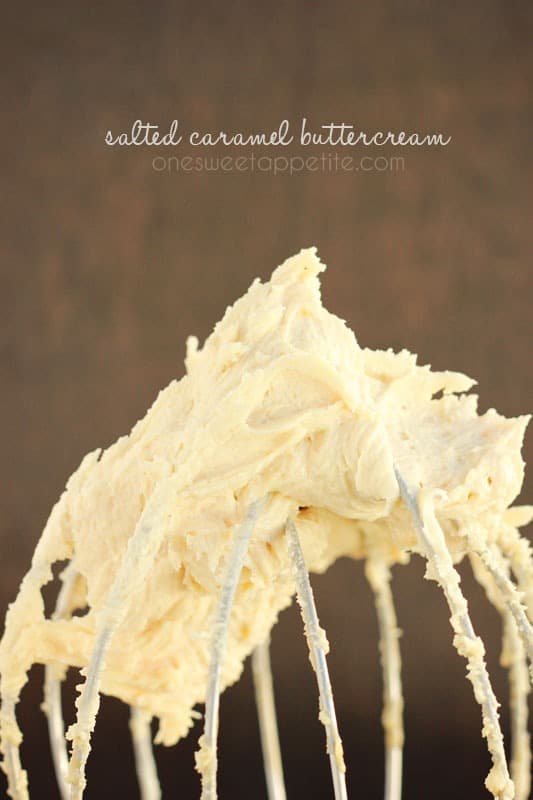 salted caramel buttercream 