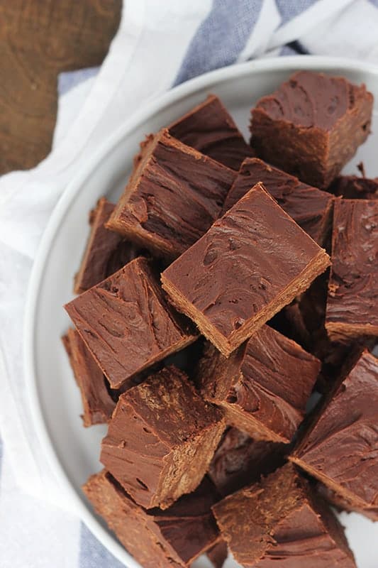 Two Ingredient Fudge