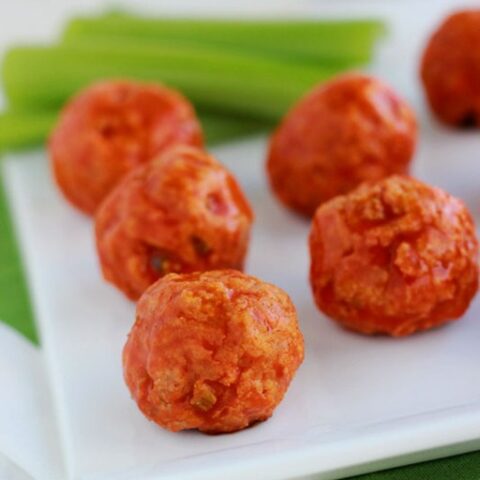 Buffalo Chicken Meatballs