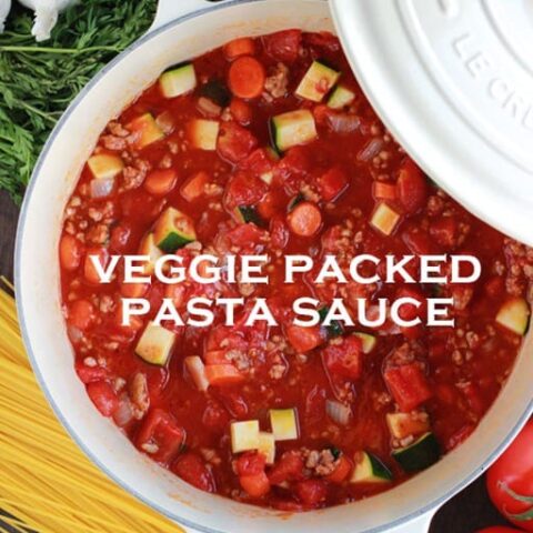 Veggie Packed Pasta Sauce