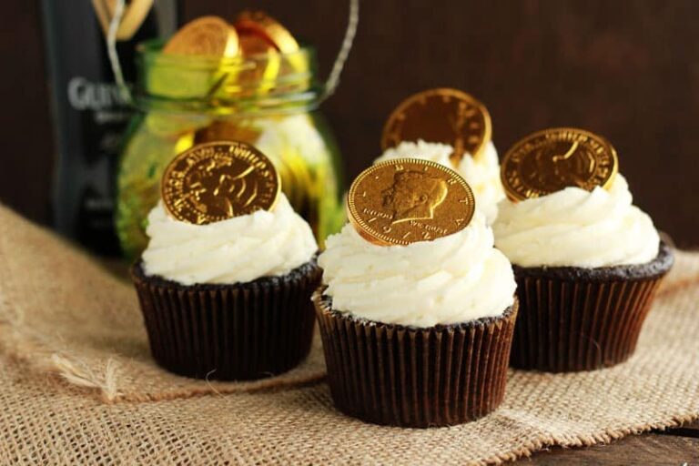 Stout Whiskey Cupcakes