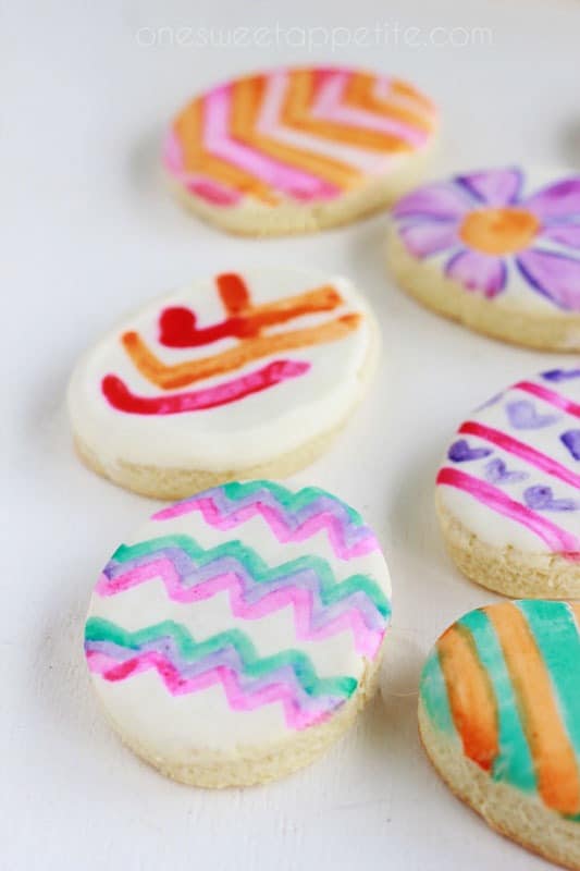 water color cookies recipe