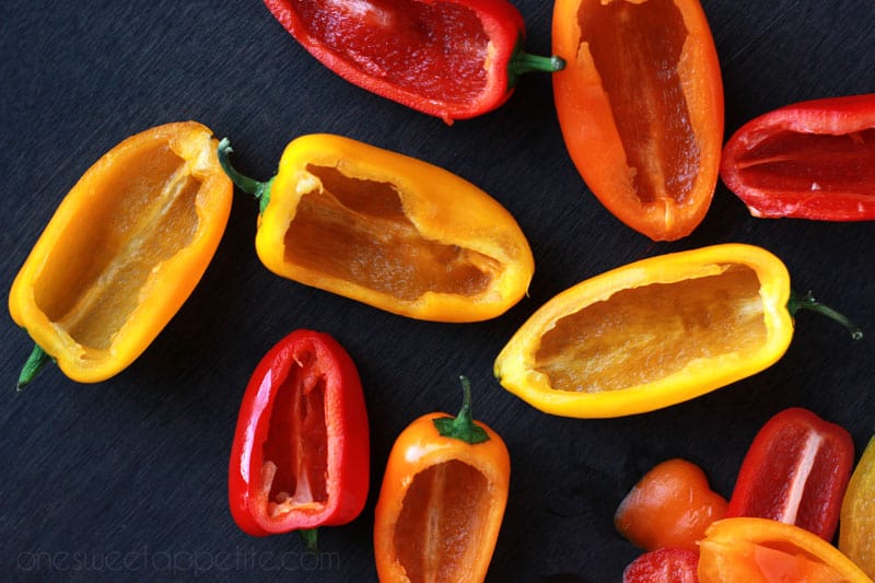 Sweet Peppers emptied