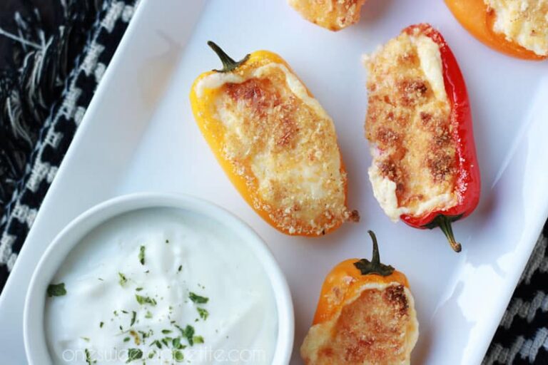 Sweet Pepper Poppers