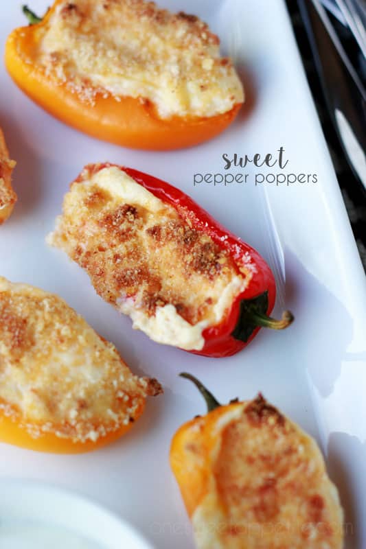 Sweet Pepper Poppers