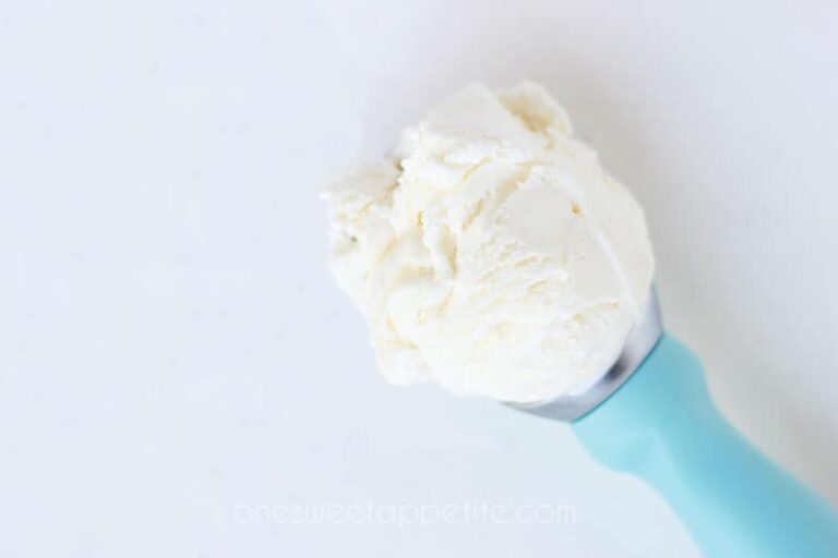 Homemade Vanilla Ice Cream