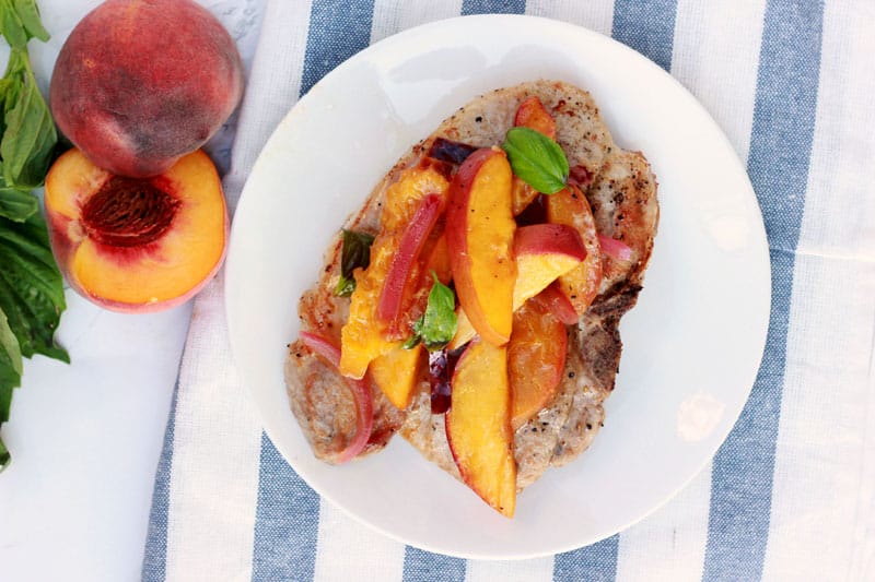 Peach Pork Chops recipe