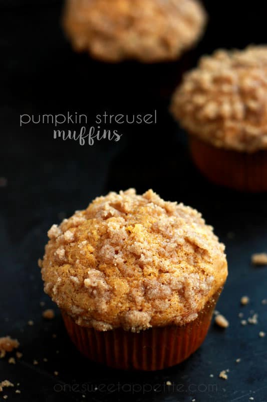 Pumpkin Streusel Muffins