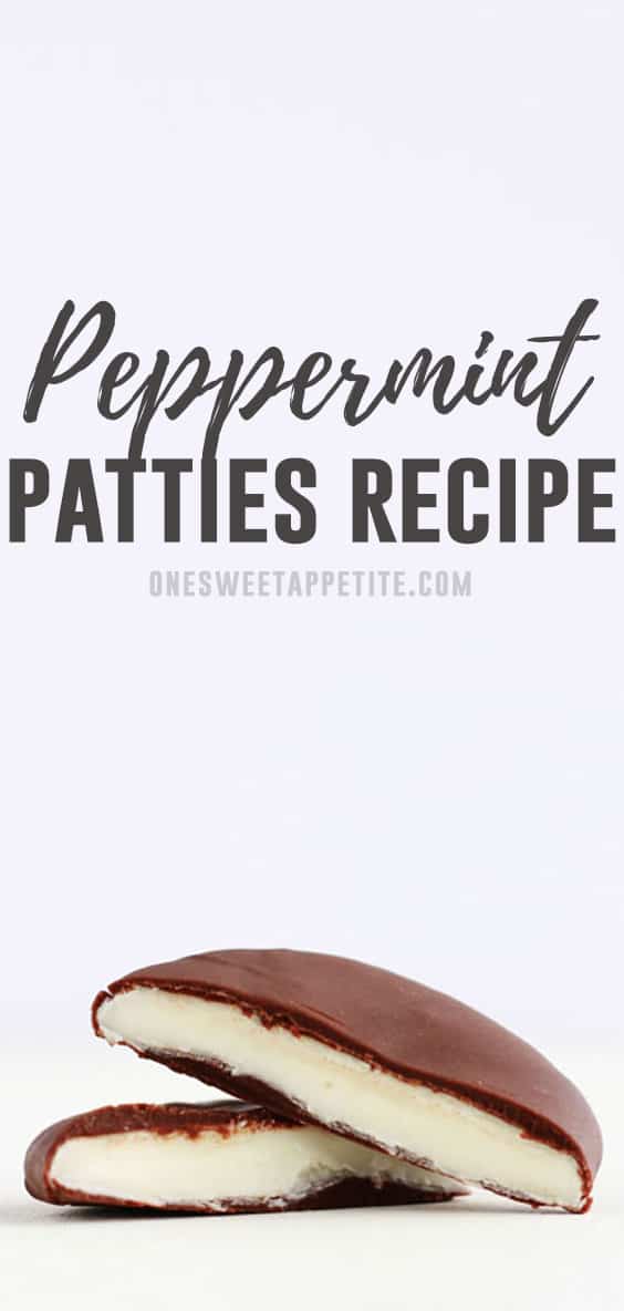 Homemade Peppermint Patties are an easy candy recipe with minimal ingredients. Never buy these candies again! Cool peppermint disks are coated in chocolate for a refreshing sweet treat.