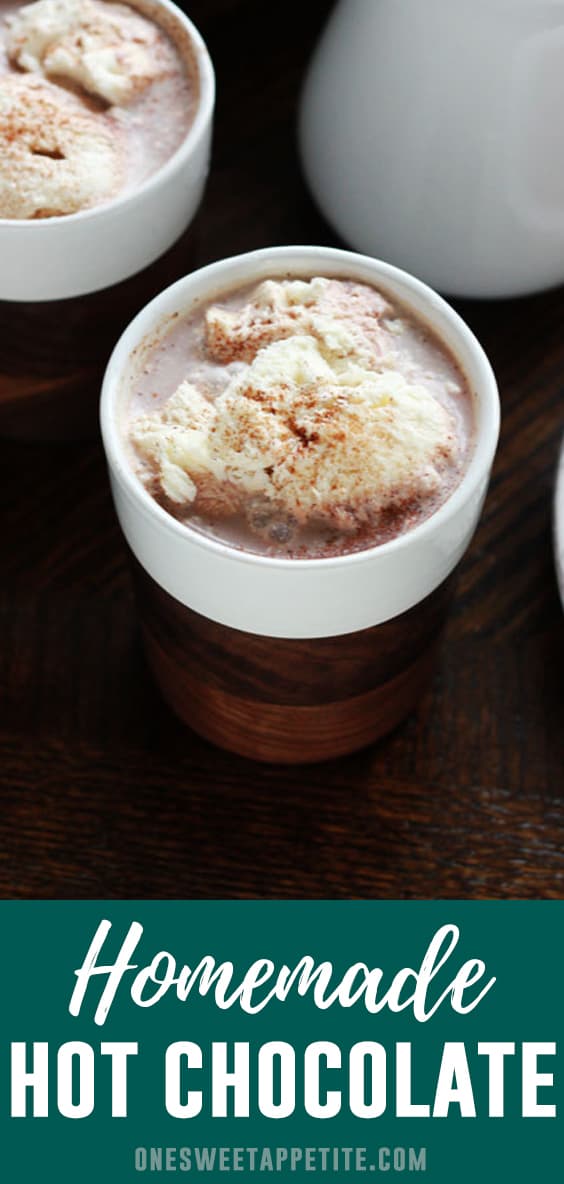 This Perfect Hot Cocoa Recipe is a great way to share some love this winter! With just a few basic ingredients you can have a sweet cup of perfect hot chocolate ready in minutes!