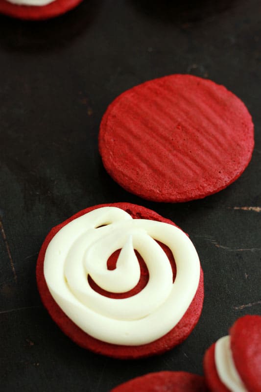 Cake Mix Whoopie Pies • Dance Around the Kitchen