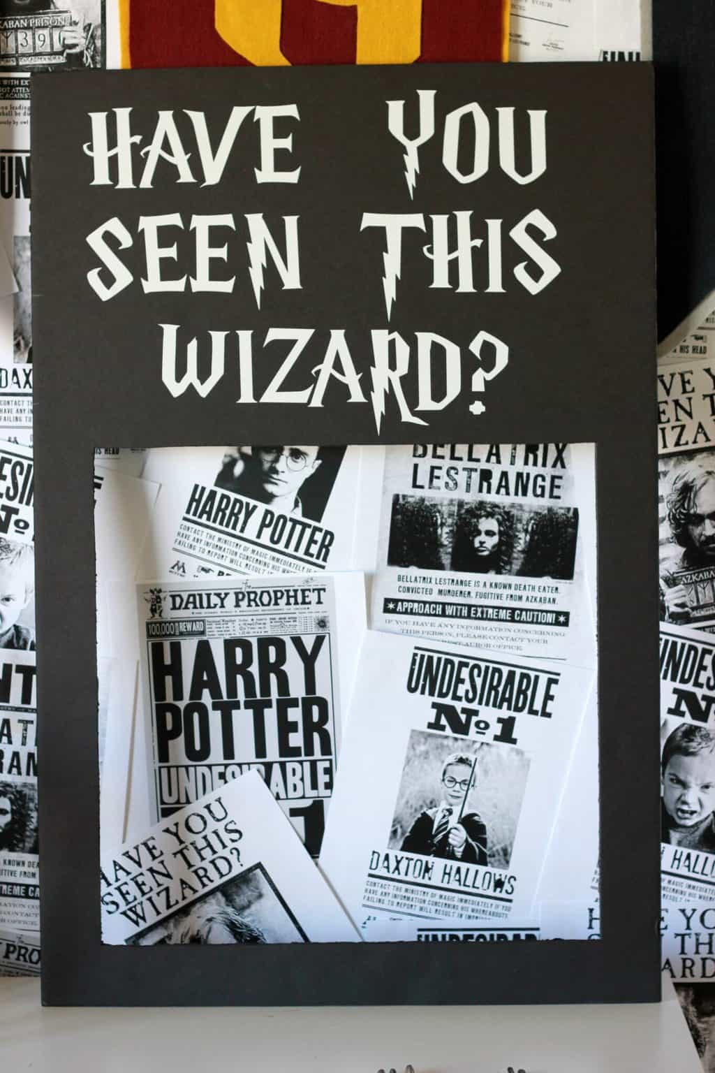 Harry Potter Photo Booth Props