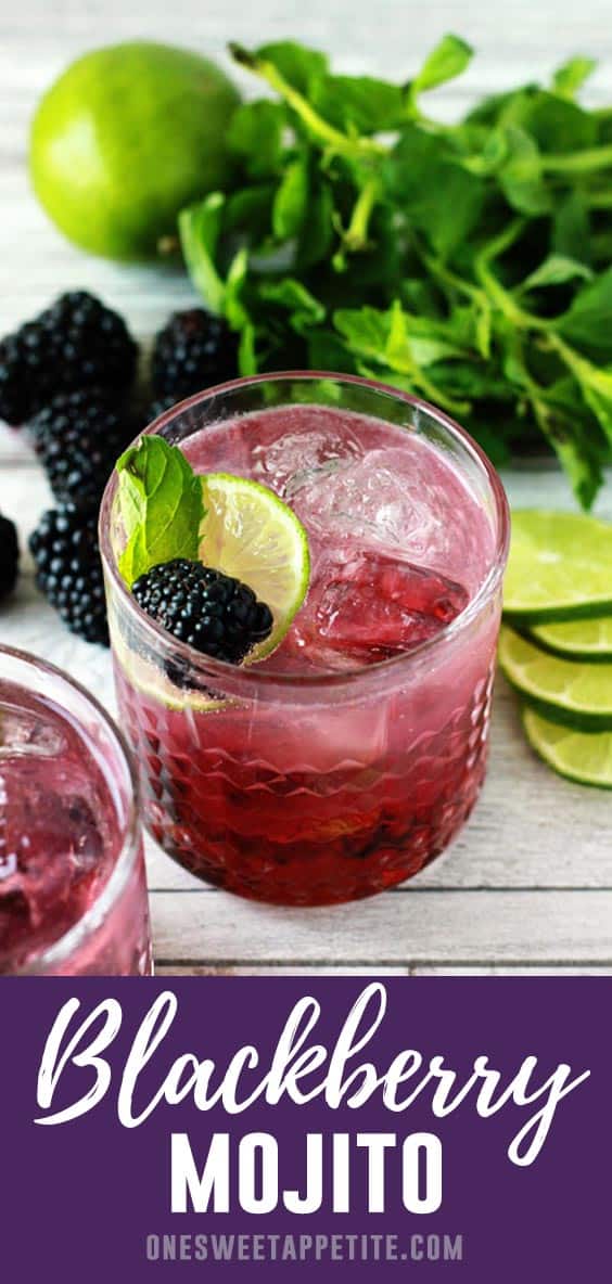 The classic mojito recipe gets a refreshing twist with the addition of blackberries! Give this Blackberry Mojito recipe a try this summer for a fun twist on the classic!