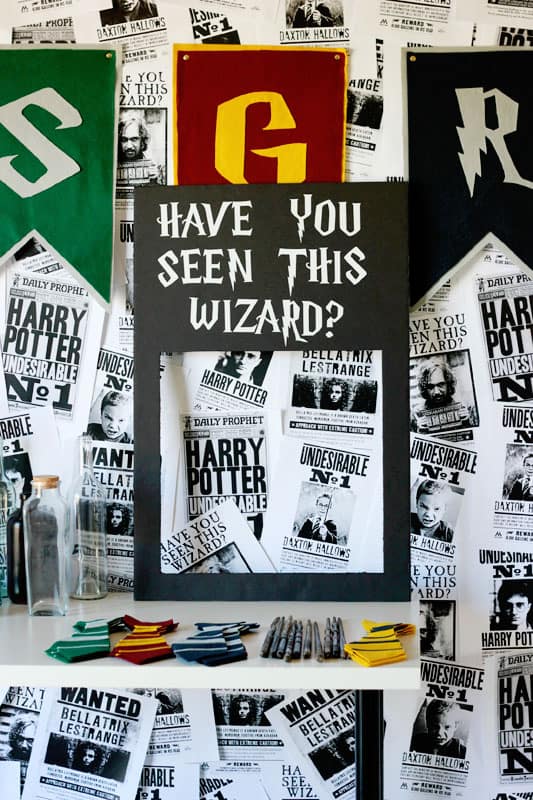 Simple Harry Potter Party Ideas - One Sweet Appetite