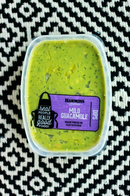 Southwestern Chicken Tin Foil Dinner Guacamole