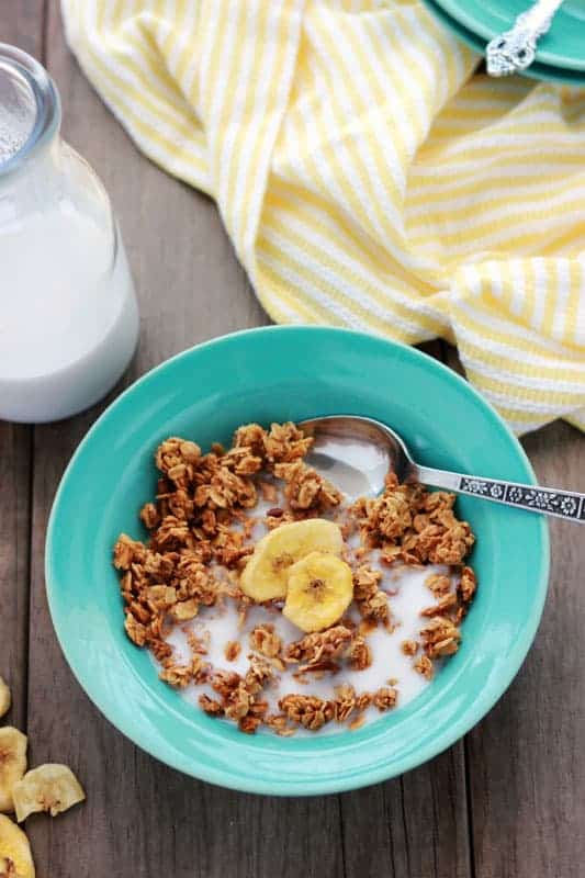 Banana Bread Granola