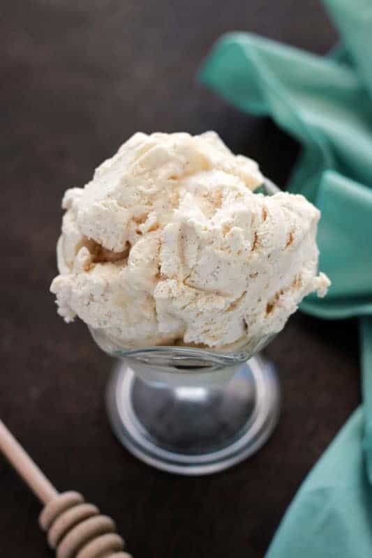 Honey Cinnamon Ice Cream - One Sweet Appetite