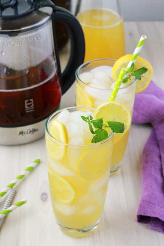 Mango Green Tea Lemonade