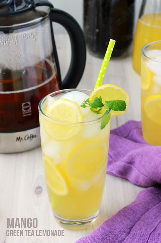 Mango Green Tea Lemonade