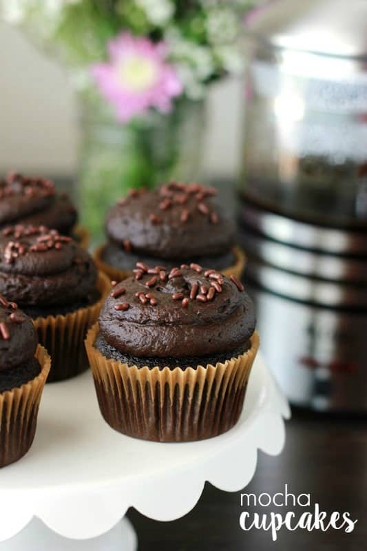 Mocha Cupcakes One Sweet Appetite