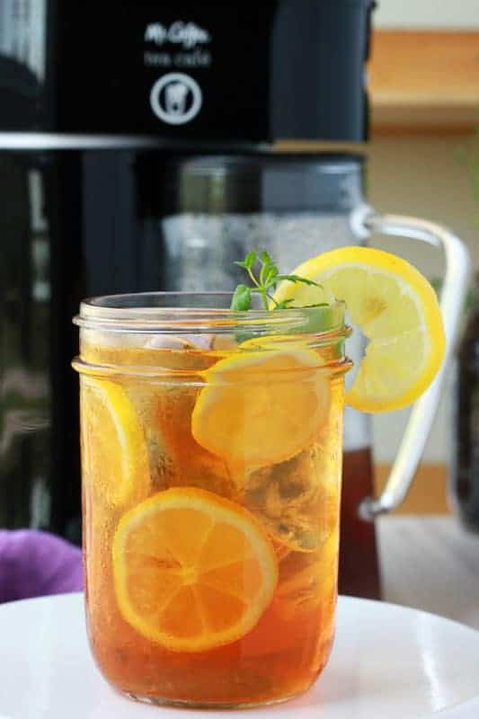 Sparkling Sweet Tea Recipe - One Sweet Appetite