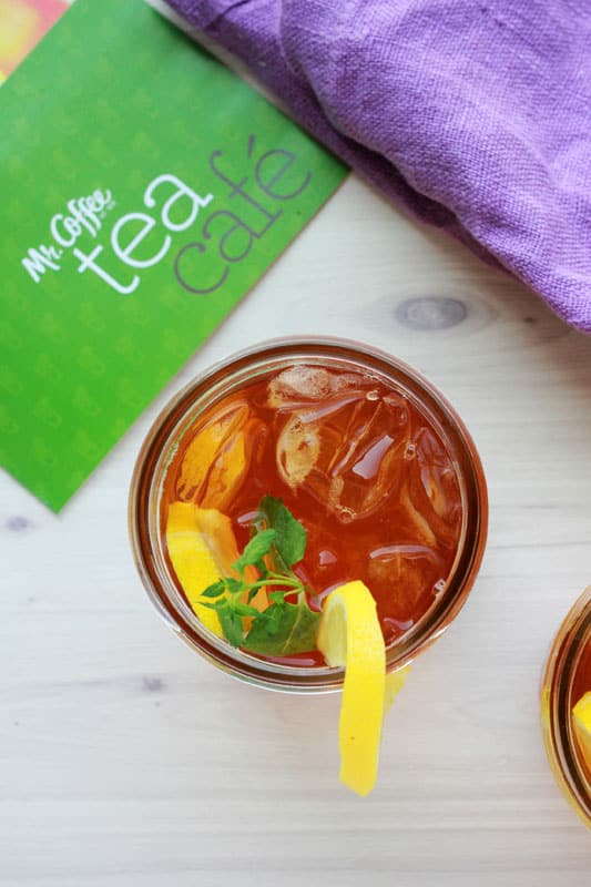 Sparkling Sweet Tea on One Sweet Appetite